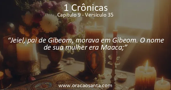 1 Crônicas 9:35