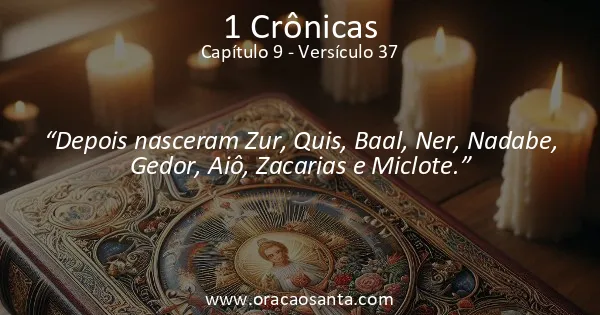 1 Crônicas 9:37