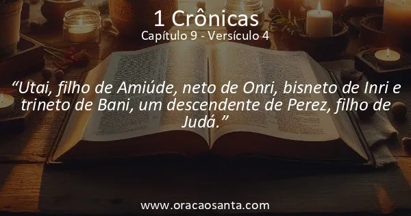 1 Crônicas 9:4