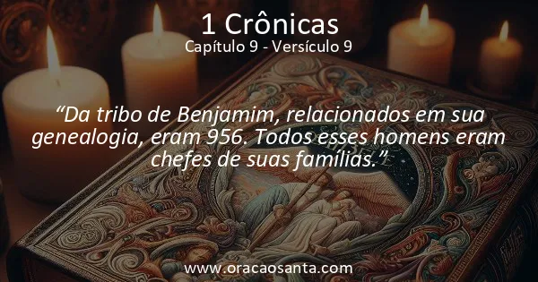 1 Crônicas 9:9