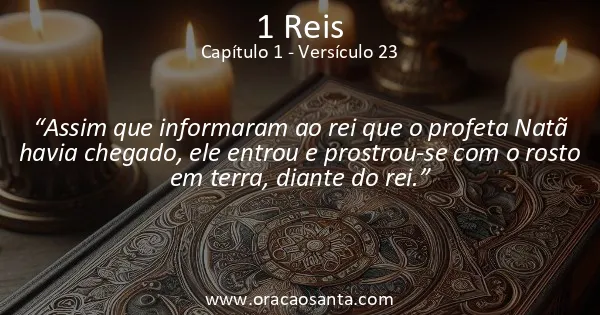 1 Reis 1:23