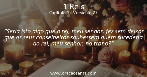 1 Reis 1:27