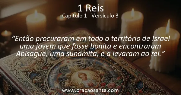1 Reis 1:3