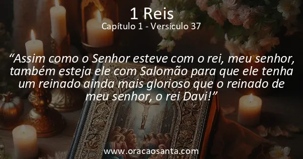 1 Reis 1:37