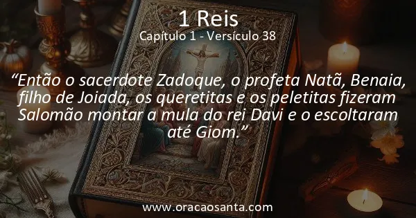 1 Reis 1:38