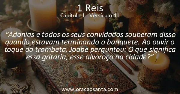 1 Reis 1:41