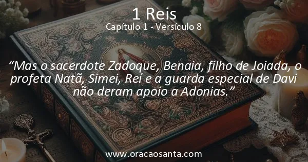 1 Reis 1:8