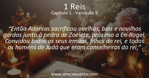 1 Reis 1:9