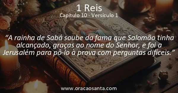 1 Reis 10:1