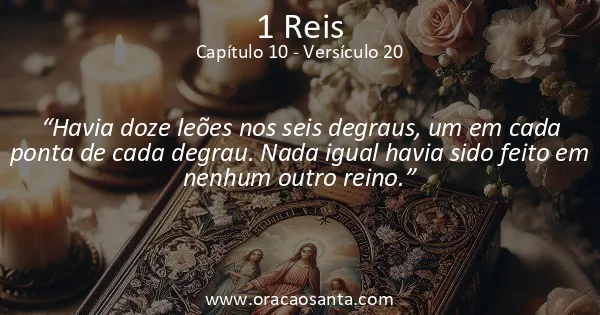 1 Reis 10:20