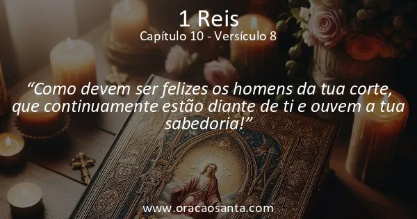 1 Reis 10:8