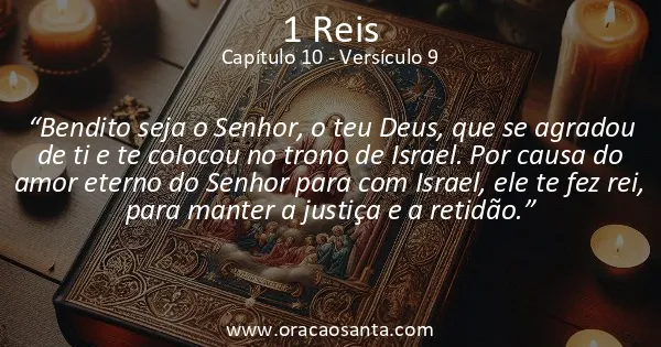 1 Reis 10:9