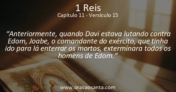 1 Reis 11:15