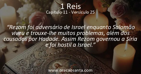 1 Reis 11:25