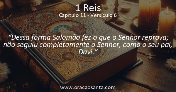 1 Reis 11:6