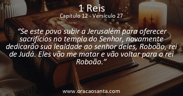 1 Reis 12:27