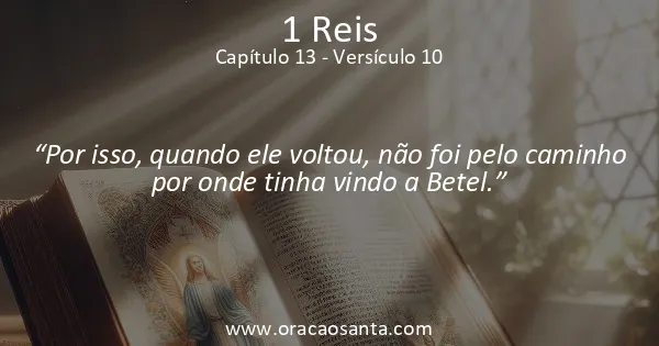 1 Reis 13:10