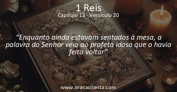 1 Reis 13:20