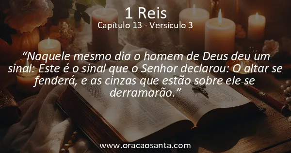 1 Reis 13:3