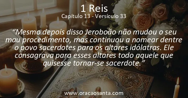 1 Reis 13:33