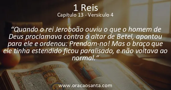 1 Reis 13:4