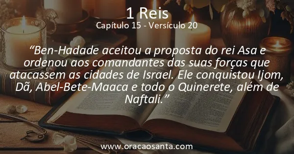 1 Reis 15:20