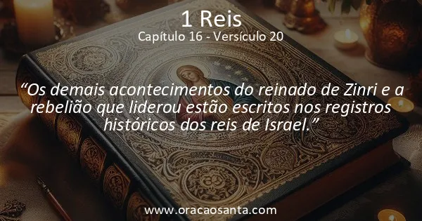 1 Reis 16:20