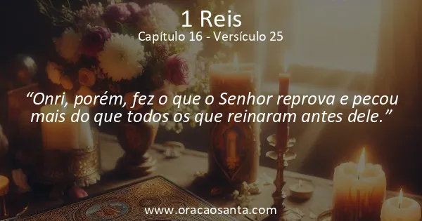 1 Reis 16:25