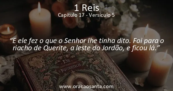 1 Reis 17:5