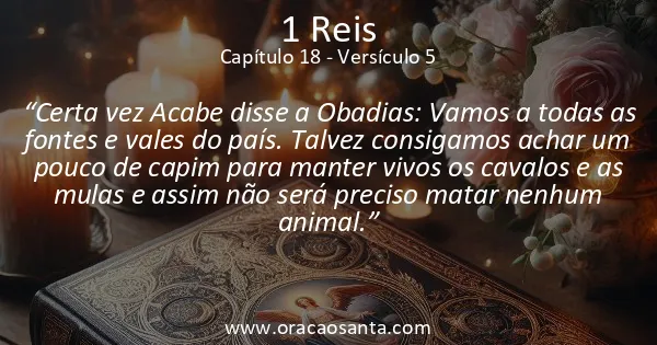 1 Reis 18:5