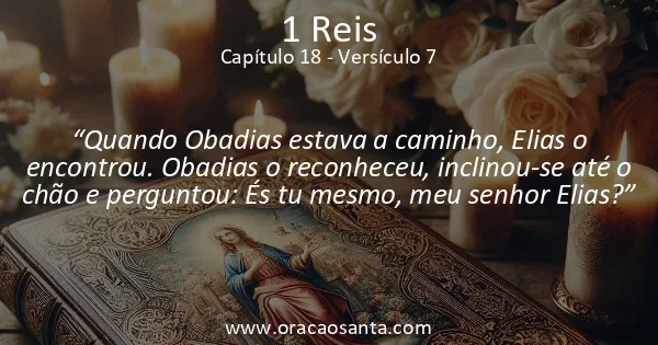 1 Reis 18:7