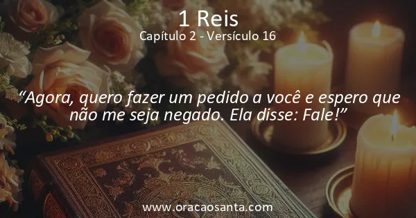 1 Reis 2:16