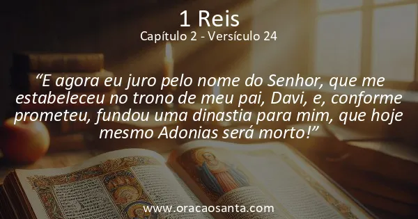 1 Reis 2:24