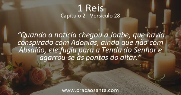1 Reis 2:28