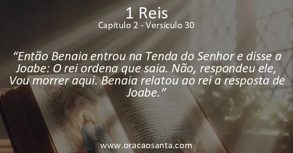 1 Reis 2:30