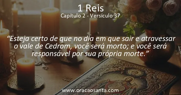 1 Reis 2:37