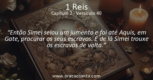 1 Reis 2:40