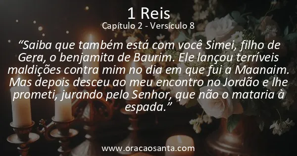 1 Reis 2:8