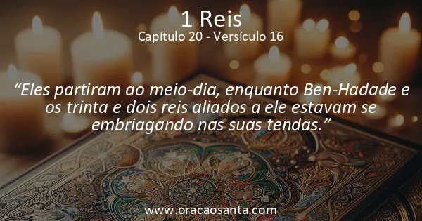 1 Reis 20:16