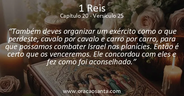 1 Reis 20:25
