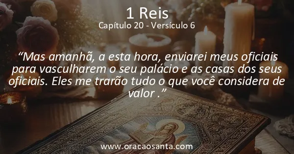 1 Reis 20:6