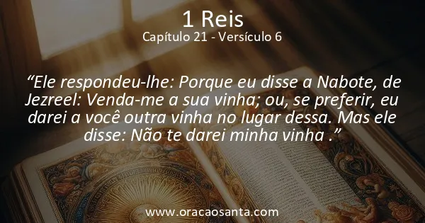 1 Reis 21:6