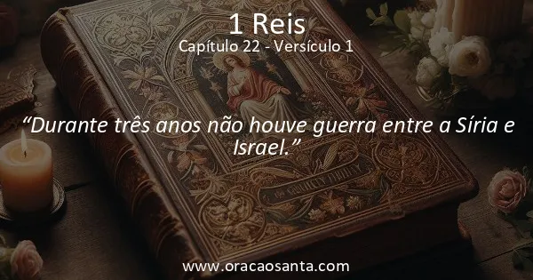1 Reis 22:1