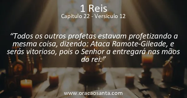 1 Reis 22:12