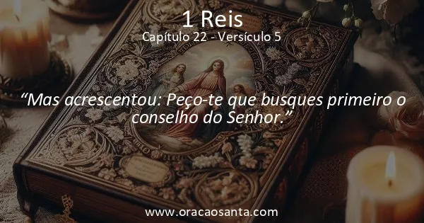 1 Reis 22:5