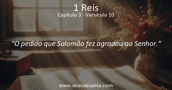 1 Reis 3:10