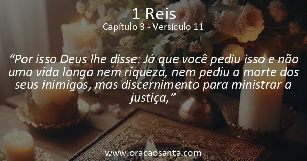 1 Reis 3:11