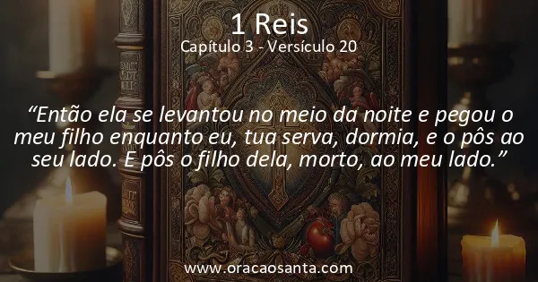 1 Reis 3:20