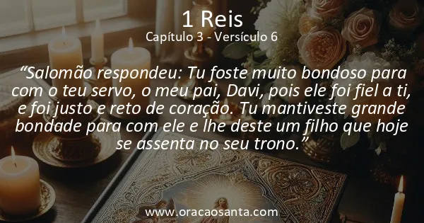 1 Reis 3:6