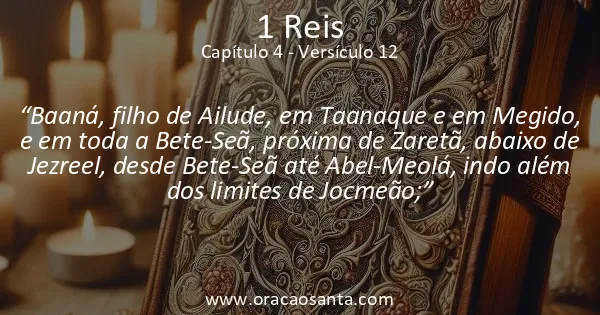 1 Reis 4:12